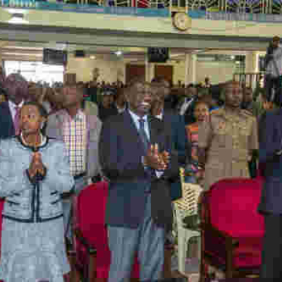 President Uhuru's  Call to His Competitors