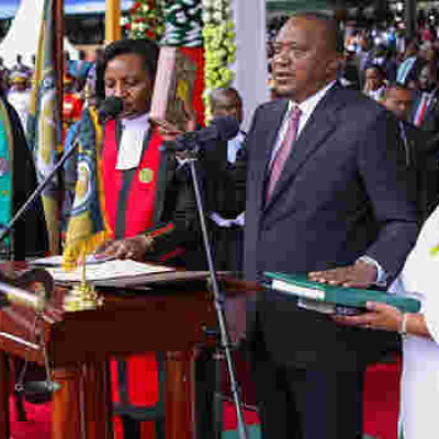 President Uhuru Sworn-in for His Second Term in Office