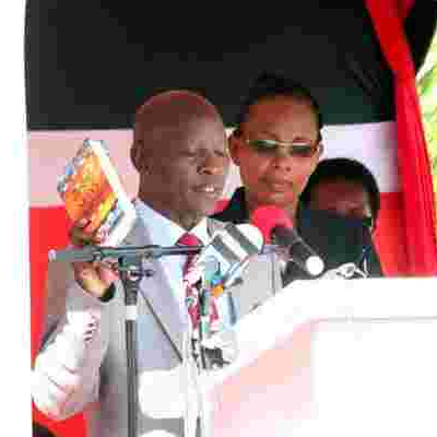 Mutahi Kahiga Takes Oath of Office as Fourth Nyeri Governor