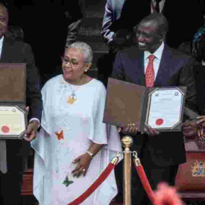 US Congratulates Uhuru, Ruto on Inauguration for a Second Term