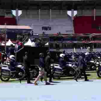 Kenyans Online React as President Uhuru Presides Over Jamhuri Fete in an 'Empty Stadium'