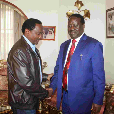 Raila: Kalonzo's Wife is Recovering Well