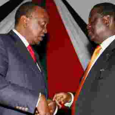 Uhuru, Raila Set to Share Podium at Former MP Nyenze's Funeral