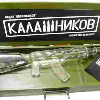 Bottle of Russian-Made Vodka Resembling AK47 Rifle Causes Tension at JKIA