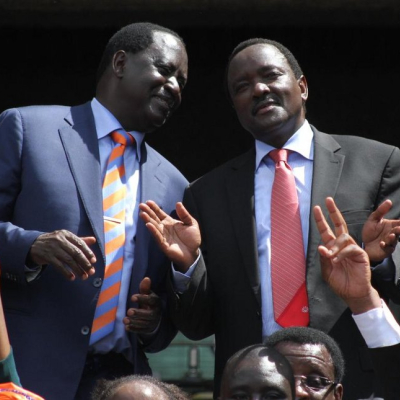 Raila Endorses Kalonzo Musyoka's 2022 Presidential Bid