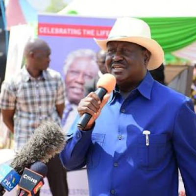 Youths Disrupt former US-Based Scholar Calestous Juma's Burial as they Attempt to 'Swear-in' Raila by Force