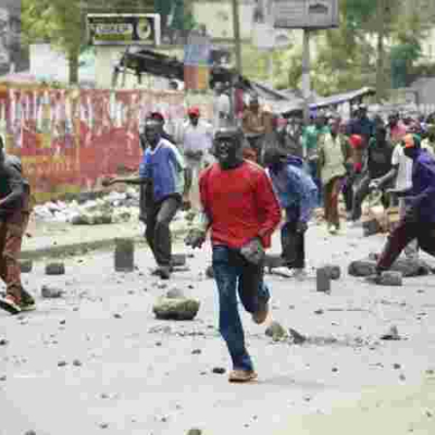 Chaos Erupt in Nairobi as NASA Youth Protest the Arrest of Miguna Miguna