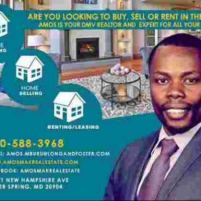 Looking to Buy, Sell or Rent in the DMV? Amos is Your DMV Realtor and Expert