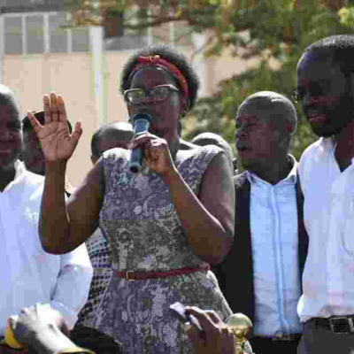 Ceremony to Welcome Kisumu Governor Nyong'o from the US Turns Chaotic