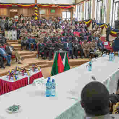 President Kenyatta Pledges Special Hospital, Medical Insurance for Police