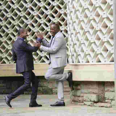 MPs Babu Owino,  Jaguar Bury the Hatchet Months after Exchanging Kicks and Blows