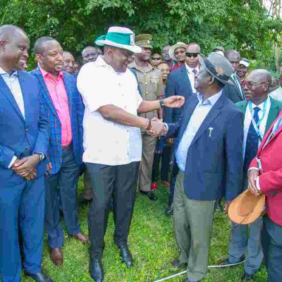 President Kenyatta, Raila Make Another Rare Public Appearance Together