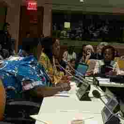 Activists Protest at UN Headquarters in New York Over Systemic Denial of Visas to Women by US Embassies