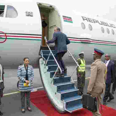 President Uhuru Jets Out of the Country for a Three-Day Official Trip to Cuba