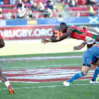 Kenya Qualifies for Main Cup Quarter Finals at the USA Sevens in Las Vegas