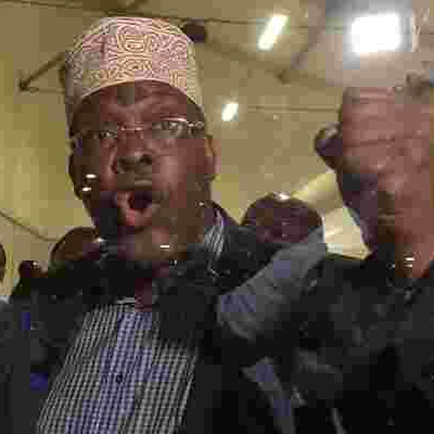 More Drama at JKIA as Miguna Miguna Tears Papers Meant to 'Regularize' His Citizenship 