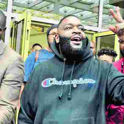 American Rapper Rick Ross Gets Explosive Reception at JKIA