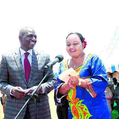 Deputy President William Ruto Intervenes as Kirinyaga Governor Anne Waiguru is Heckled by Youths
