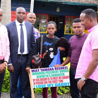 Girl Claiming to Be President Uhuru's Daughter Opens Up on Her 'Relationship' with Him