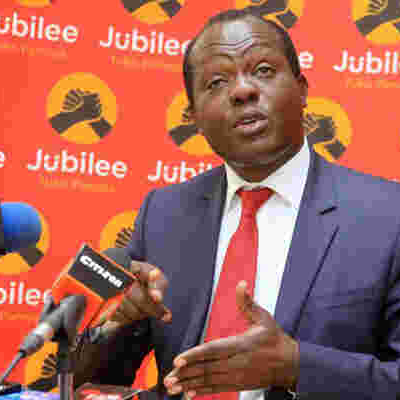 Jubilee Party Rejects Plans to Create Prime Minister Post