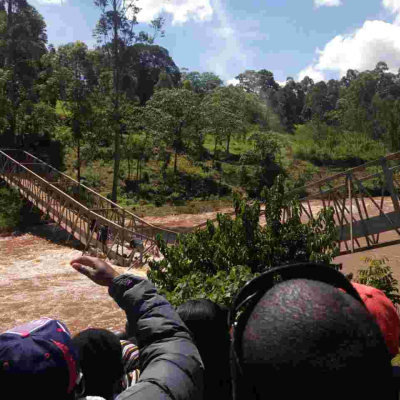 Machakos Governor Alfred Mutua Escapes Unhurt as Bridge on River Gucha Collapses 