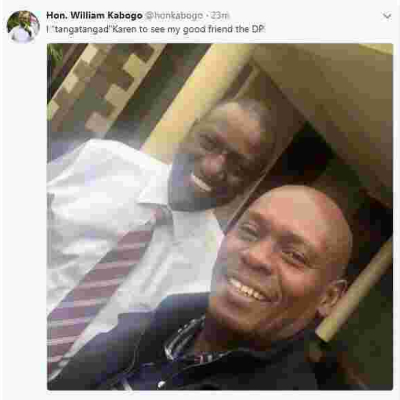 Former Kiambu Governor William Kabogo Joins 'Tanga Tanga' Movement after Meeting DP William Ruto 