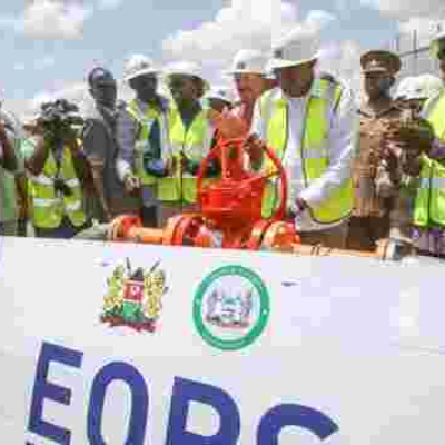 This is a Great Day, President Uhuru Says as He Flags Off Kenya's First Crude Oil Exports