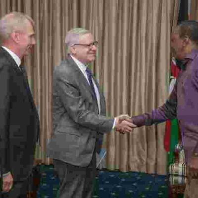 President Kenyatta Holds Trade Talks with US Delegation