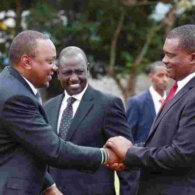  Ruto Downplays Uhuru's 'Loitering' Remarks, Says Trips for Launching Projects