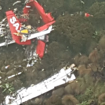 Wreckage of Missing Fly SAX Aircraft Spotted in the Aberdares