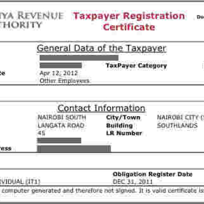 Kenyan Banks Begin Demanding for KRA PIN Certificate from Account Holders
