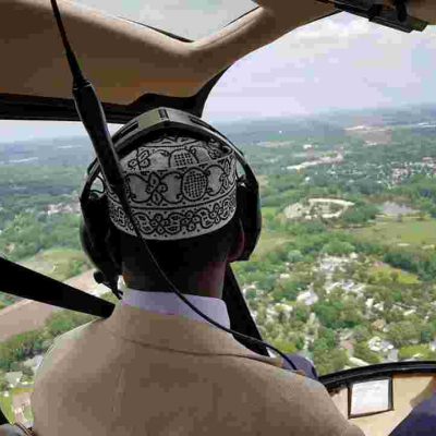 Kenyans in the US Facilitate Chopper Ride for Garissa Governor Ali Korane around Minnesota