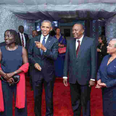 400 Dignitaries Accompanying Former US President Barack Obama to Kenya