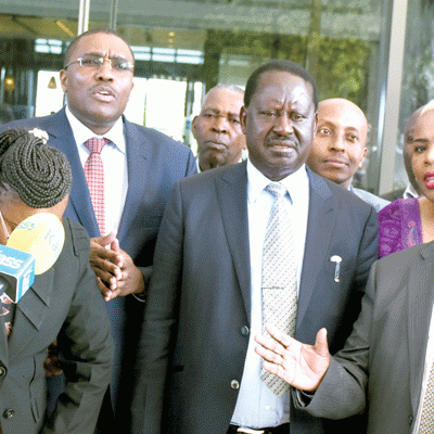 Raila Dalliance with Mt Kenya Causes Jitters in Jubilee 