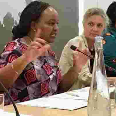 Kirinyaga Governor Anne Waiguru Delivers Talk at Chatham House in London