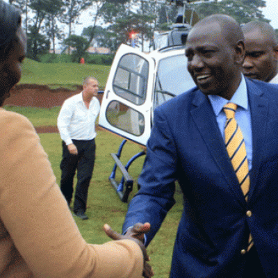 Ruto: I Don't Own a Chopper, I Borrow It from Moses Kuria 