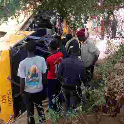 Nine Pupils Die, Several Others Injured in Grisly School Bus Crash in Kitui 