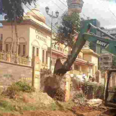 Demolition of Parts of Oshwal Centre in Parklands Begins