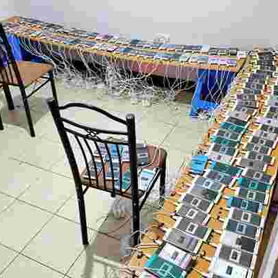 Sim Swap Fraud: Detectives Bust Scammers in an Illegal Communication Centre in Ruiru