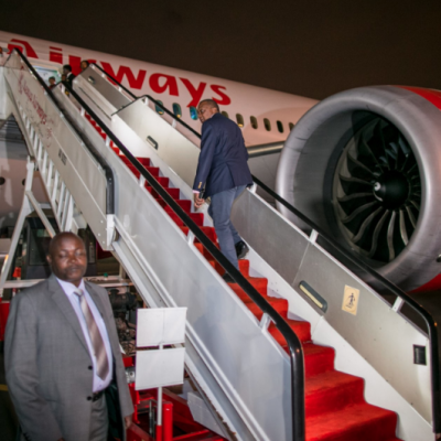 President Kenyatta Jets to the US Aboard Kenya Airways' Direct Flight 
