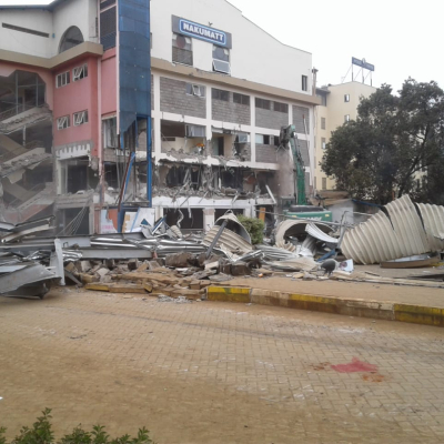 Gov't Demolishes Multi-Million Shilling Ukay Mall in Westlands 
