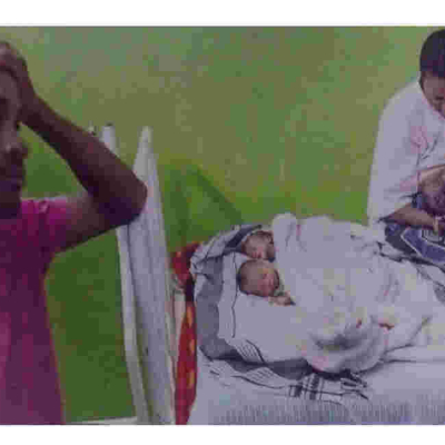 28-Year-Old Kenyan Father of Twins Collapses after Wife Delivers Triplets