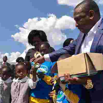 Governor Mike Sonko Launches Free Milk Feeding Programme for School-going Kids in Nairobi