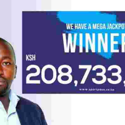 Gov't to Pocket Sh41 Million from Politician Cosmas Korir's Sh208 Million SportPesa Mega Jackpot Windfall