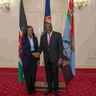 President Uhuru Confirms Kanze Dena as Official State House Spokesperson