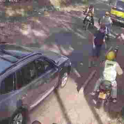 VIDEO of a Mzungu Assaulting a Kenyan Security Guard at an Estate in Nairobi Goes Viral