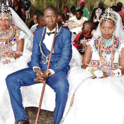 27-Year-Old Kenyan Man Stuns Online Users after Marrying Two Wives in One Wedding Ceremony