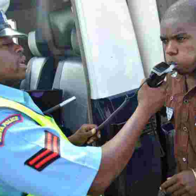 500 Drunk Kenyan Drivers Arrested in Alco-Blow Swoop