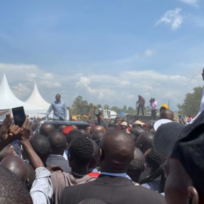 President Kenyatta Gets Rousing Welcome in Kisumu