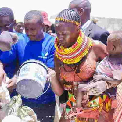 Madam Boss: Singer Akothee Moves Kenyans for Mobilizing Trucks of Food, Water to Turkana